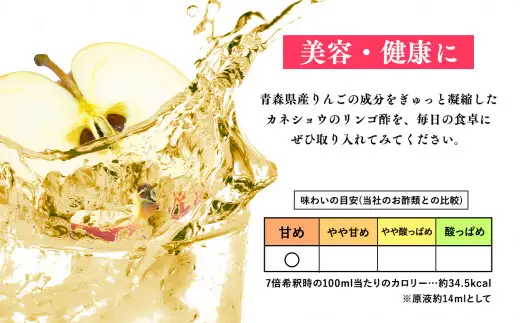 【レビューキャンペーン】≪10ヶ月定期≫　無添加 ハラール認証 はちみつりんご酢 500ml×1本 青森県産[hi-0013-004]