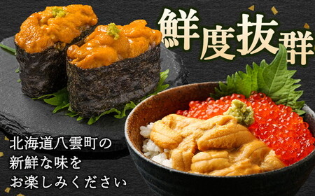 鮮度抜群！「門脇のウニ」北海道産 塩水生ウニ 10パック(1パック100g入り) ※沖縄・離島への配送不可 ※2026年5月中旬頃より順次発送予定