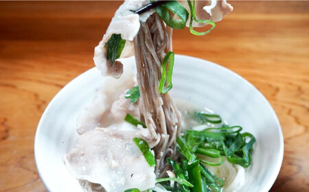 【桐箱入り】島原手延 そば 50g×25束×4箱 計5kg / 麺 蕎麦 ギフト / 南島原市 / 吉岡製麺工場[SDG033]