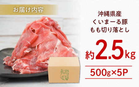 切り落とし 沖縄県産豚肉 もも切り落とし 約2.5kg (500g×5P)  BCAJ013 豚肉