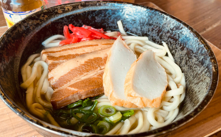 沖縄そば 【全3回定期便】沖縄そば 4種類食べ比べセット (三枚肉・ソーキ・軟骨ソーキ・てびち)  BCAO010 そば