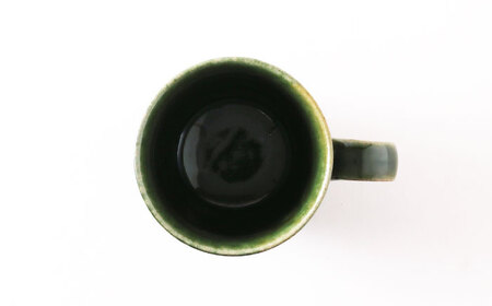 【美濃焼】 織部 マグカップ 【不動窯】食器 マグ コーヒーカップ[MAR058]