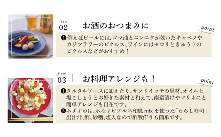 いずみピクルス定番ピクルス４本セット ギフト箱入