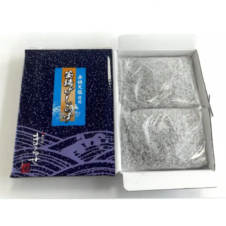 大津港水揚げの釜揚げしらす 500g(250g×2パック) (茨城県共通返礼品:北茨城市) (BC008)