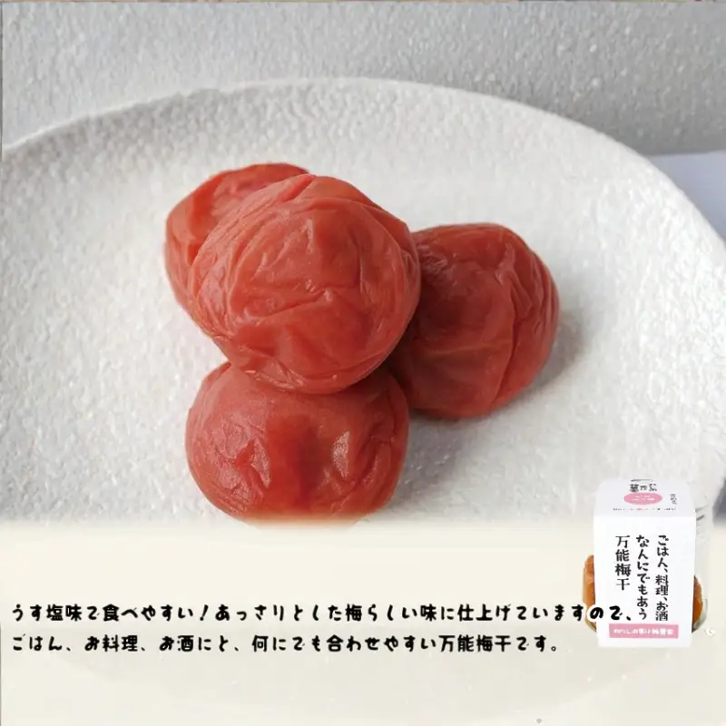 ちょうどいい梅干セット 【味わいセット】各90ｇ×6種 （約4～5粒入） iwasho017A【iwasho017A】
