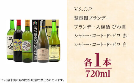 【父の日】ワイン・ブランデー・梅酒セット / お酒 飲み比べセット 人気 ギフト プレゼント / 栗東市 / 太田酒造株式会社[BIAC010]