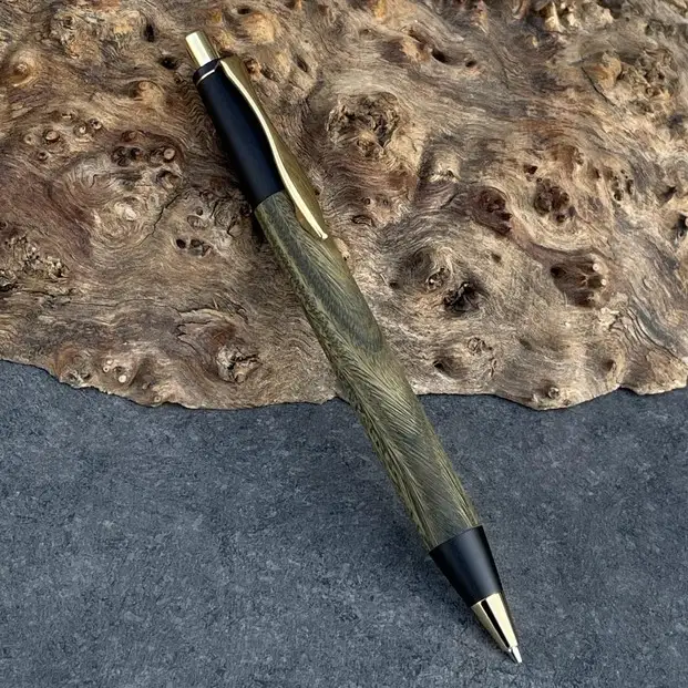 Palosanto・パロサント / 2つの内部機構を持つ新感覚の木軸ペン / SINPEN【MP&BP】 ゴールド金具/ MUKU屋