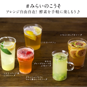 みらいのこうそ 1袋 柚子味 | 美粉屋 みらいのこうそ 未来の酵素 酵素 ドリンク 酵素粉末 酵素サプリ 酵素ドリンク 酵素ドリンクサプリ 酵素ドリンクファスティング ビタミンC ビタミンC ドリンク 補酵素 タマチャンショップ 大分県 中津市