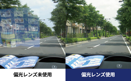 跳ね上げ式/「偏光」前掛けサングラス　天地深めの一般フレーム用　スタンダードタイプ　「BV-21」　レンズカラー：(1)偏光グレー