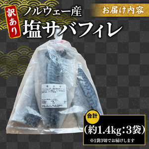訳あり 塩 サバ 約1.4kg 9枚 冷凍 鯖 塩 サバ 魚 さかな 海鮮 海産物 おかず 鯖ご飯 おすすめ 人気 鯖 魚 魚介 海鮮