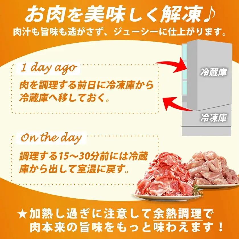 宮崎県産豚肉切り落とし&鶏もも肉(カット済)【総重量4.5kg】〔16-M602〕_(都城市) 宮崎県産豚肉 切り落とし 宮崎県産若鶏 もも切身 真空パック 小分け 若鶏 唐揚げ チキン南蛮 てりやきチキン カレー ストック
