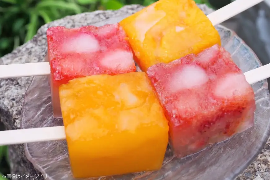 くず氷 練乳いちご 5本 みかん 5本 計10本 [御菓子所 梅のや 愛知県 江南市 ko23btu310004]