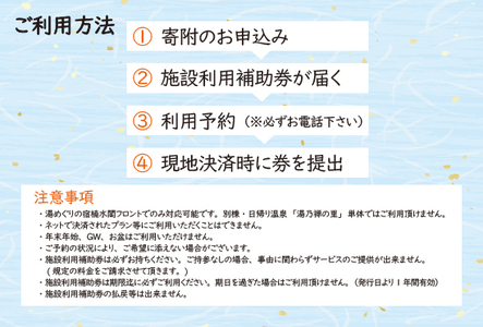 楠水閣　施設利用補助券　10,000円　M796