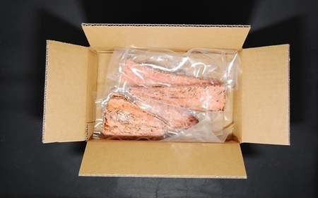 北海道浦河産お刺身用サクラマス(炙り)小分けパック×4P[01-1466]