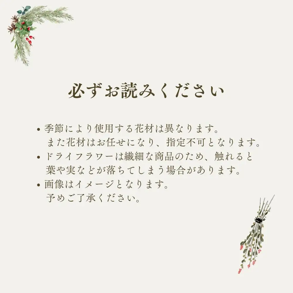 ブッダナッツ ドライフラワー アレンジメント XY006