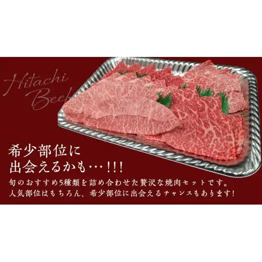 【スピード発送】【常陸牛】焼肉セット 400g (茨城県共通返礼品)