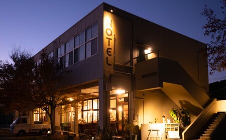 宿泊券 小豆島のゲストハウス〈NOTEL〉 1泊 ファミリー 香川