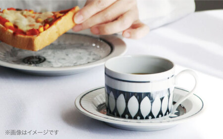 【美濃焼】アンティコフラワー ブーケ ティータイム3点セット【二幸】食器セット マグカップ アンティーク[MCZ127]