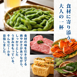 【定期便 3か月】新潟限定ビイル 風味爽快ニシテ（サッポロ） 350ml × 24本  shinbo2000_001