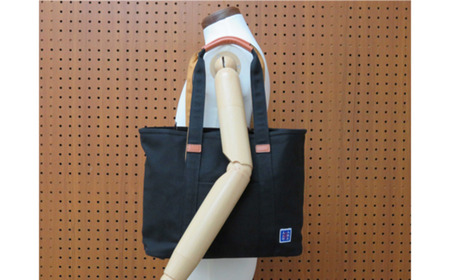 木綿屋五三郎伸長式トート (No.4992-01) 黒 / 木和田 トートバッグ 軽量 490g 帆布 A4サイズ シンプル デザイン 通勤 通学 普段使い 高級 かばん カバン バッグ 鞄 手作り メンズ レディース 日本製