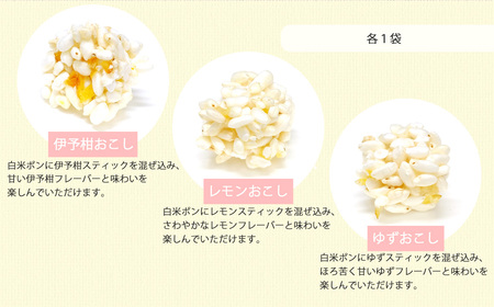 米菓子 自家製ポン菓子 9000円（5袋） セット 愛媛 新居浜の米農家が作る昔なつかしい味 グルテンフリー【百姓屋.藤田】