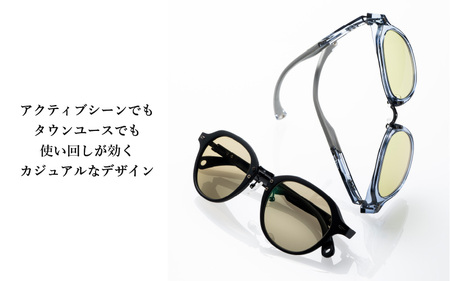 Zeque（ゼクー）偏光サングラス Julia（ジュリア）F-2150  ブルーデミ / イーズグリーン - スポーツから日常まで、スタイリッシュに目を守る。
