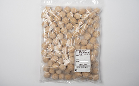 焼き鳥、鍋！なんでも使えるジューシー伊達鶏のつくね 1kg 鶏肉 伊達鶏 つくね 冷凍 ジューシー 小粒 簡単調理 福島県 伊達市 F21C-086