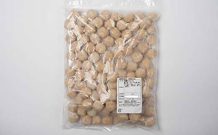 焼き鳥、鍋！なんでも使えるジューシー伊達鶏のつくね 4kg 鶏肉 伊達鶏 つくね 冷凍 ジューシー 小粒 簡単調理 福島県 伊達市 F21C-089