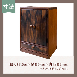 忍野工房　手作り仏壇「仏壇（ベイマツ）」