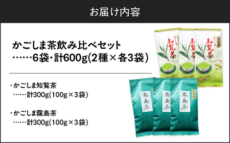 かごしま茶飲み比べセット （ 6袋セット ） K346-009_03