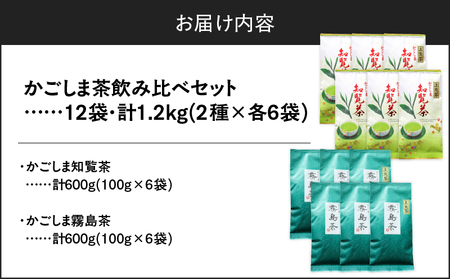 かごしま茶飲み比べセット （ 12袋セット ） K346-009_06