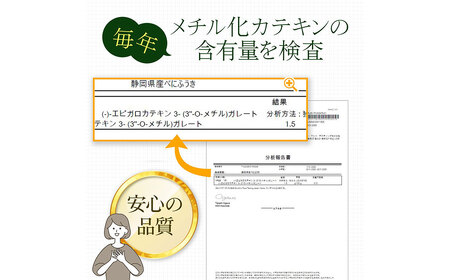 静岡 かやまえん お茶 粉末 「べにふうき茶 粉末茶 1g×260包」 ｜お茶 茶 緑茶 べにふうき 小分け スティック 粉茶 粉末緑茶 静岡 静岡茶 スティック 個包装 当店はたっぷり1g メチル化カテキン 紅富貴 紅ふうき