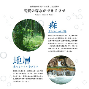 【定期便　12ヶ月】高賀の森水 144本 （2000ml6本入×24ケース）