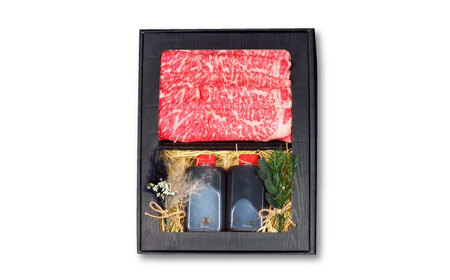 博多和牛 A5ランク サーロイン すき焼きセット（割下付き） 雌 牛肉 肉 すき焼き セット A5 [ABEN041]