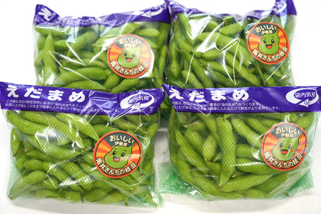 [先行受付] 枝豆 1.4kg (350g×4袋) 農家直送！亀井さんちの採れたて枝豆 [0318]