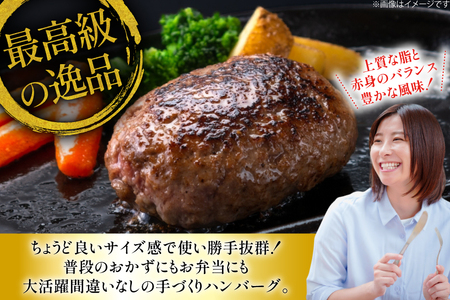 ハンバーグ 冷凍 長崎和牛 手作り ハンバーグ 80g 10個 計800g [大川ストアー 長崎県 東彼杵町 hs42bag580001]