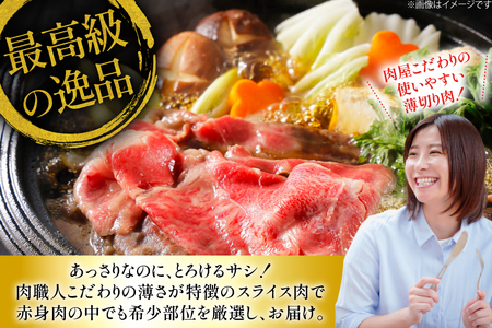 和牛 赤身 薄切り 長崎和牛 モモorウデ薄切り 600g [大川ストアー 長崎県 東彼杵町 hs42bag580061]