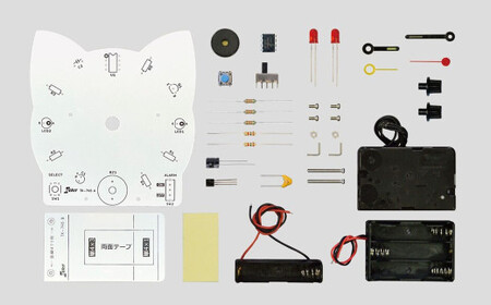 はんだづけ電子工作キット＋はんだごてセット 一式 電子工作 教材 教育 教材セット 勉強 キット 工作キット ラジオ工作キット ラジオ はんだごて 時計