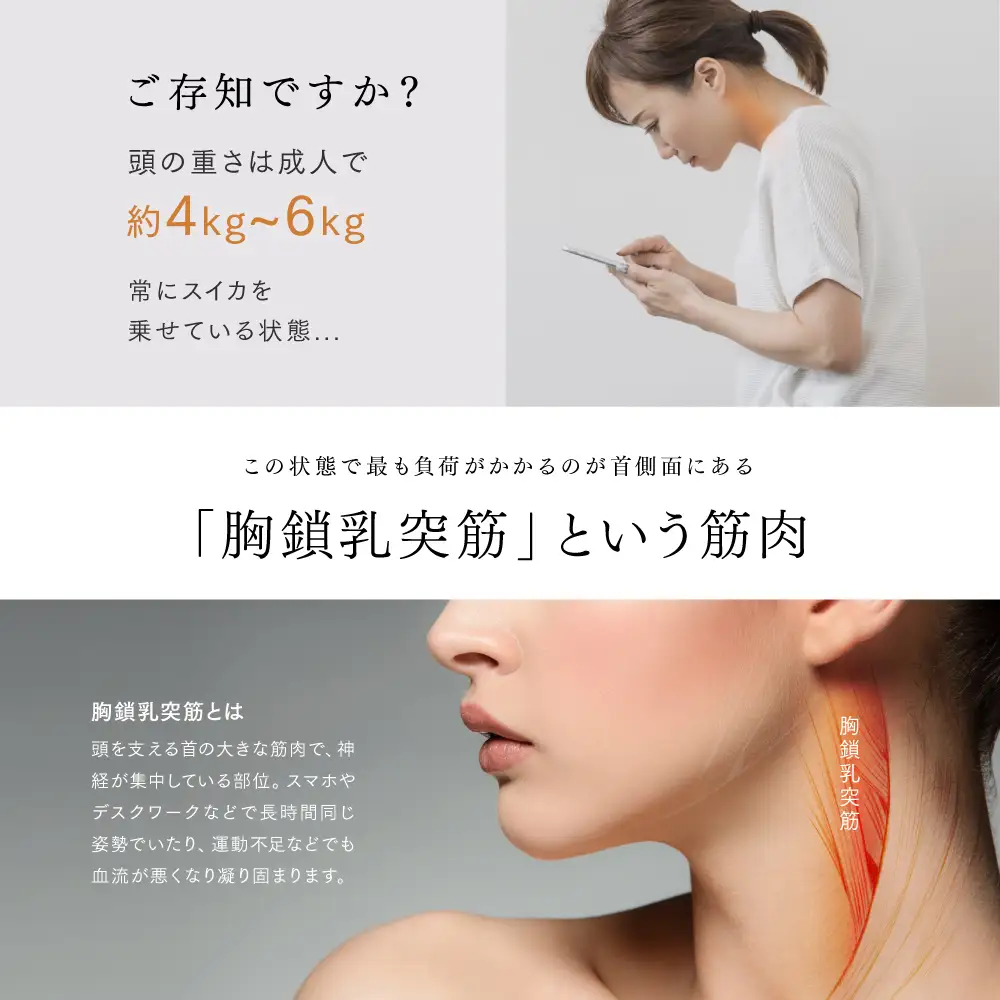 【カラー選択可】【福岡市】MYTREX DR. HEAT NECK ホワイト