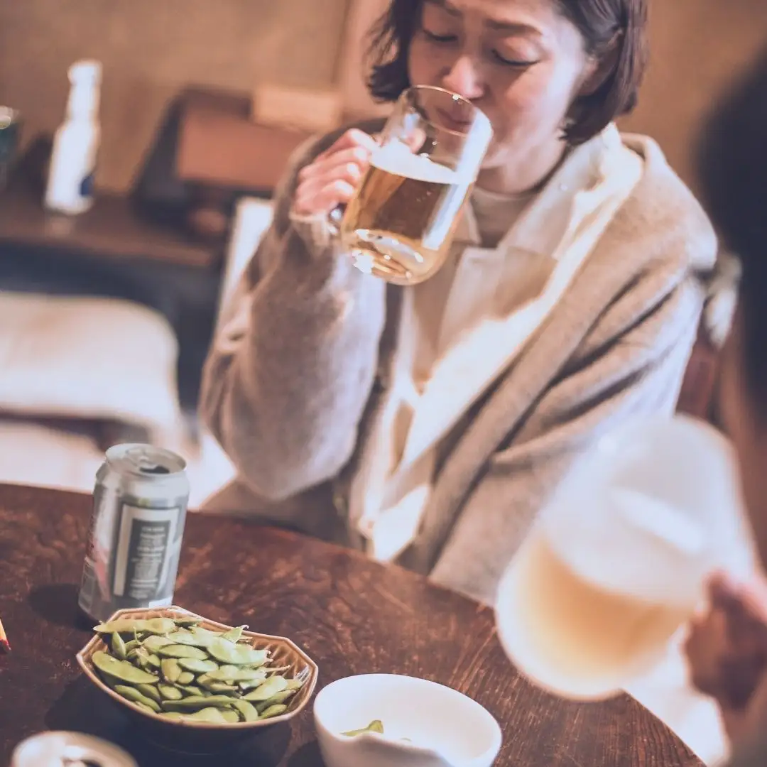 めおと ジョッキ（フロスト） ビールジョッキ グラス おしゃれ 食洗機対応 [株式会社プラスワイズ] 【016S081】