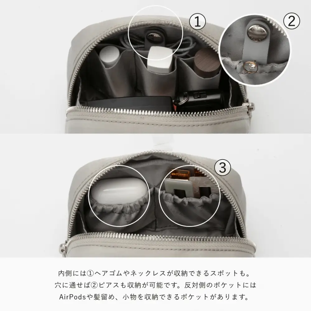 Y-STYLE 魔法の収納ポーチ Sサイズ【オーシャンネイビー】