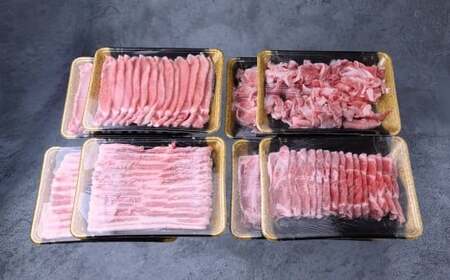 豚肉 まえばし麦豚 バラエティーセット 計2.4kg 麦豚肉
