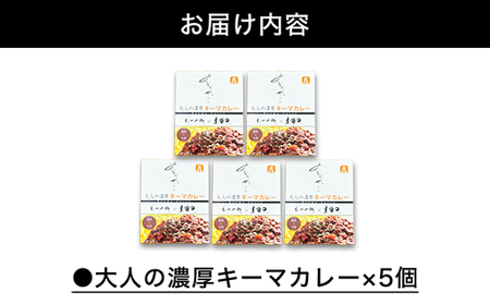 大人の濃厚キーマカレー（5人前）