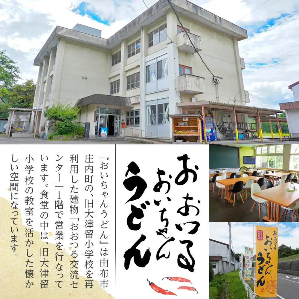 おおつる おいちゃんうどん セット ( 4食分 ) ～希釈用だし、大分県産唐辛子付き～ | うどん 冷凍 饂飩 冷凍うどん 冷凍麺 麺 麺類 真空 出汁付き 国産唐辛子 唐辛子 とうがらし