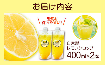 レモンシロップ 400ml×2個 レモン [XBY011]
