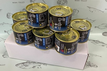 【北海道根室産】旬さんま水煮190g×9缶 B-78024
