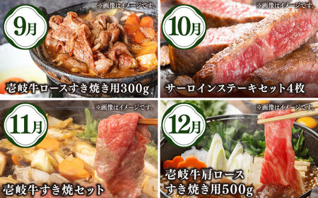 【全12回定期便】壱岐牛年間定期便 [JBO162] 肉 和牛