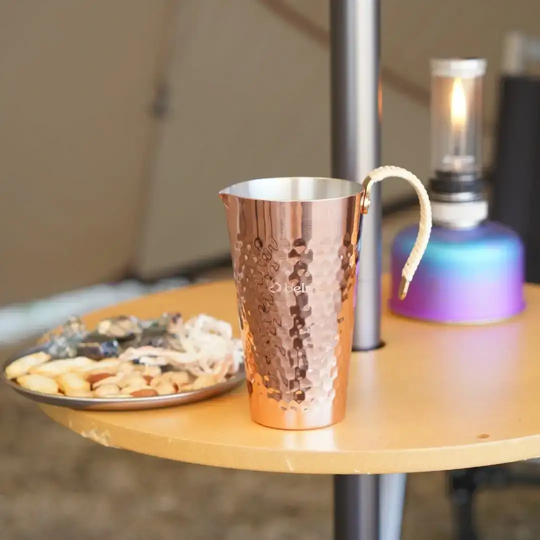 [ベルモント] 銅製チロリ（ミラー仕上） ちろり 酒器 アウトドア用品 キャンプ用品 お燗 燗酒 ホットミルク 燕三条【015S178】