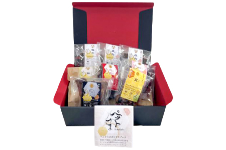 B-1260 島根県益田産ジビエ使用 鹿・猪・内臓ジャーキー6種食べ比べセット〈Pet-sama〉