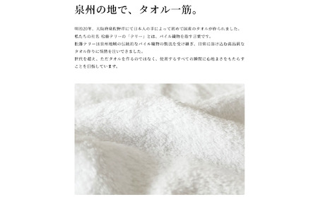カラーが選べるタオルハンカチ5枚セット　Matsufuji  KUSUMI Collection やわらか無撚糸（009_5242）